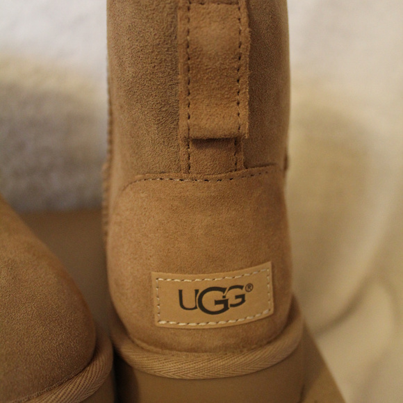 UGG SUEDE CLASSIC MINI BOOTS - Picture 5 of 7